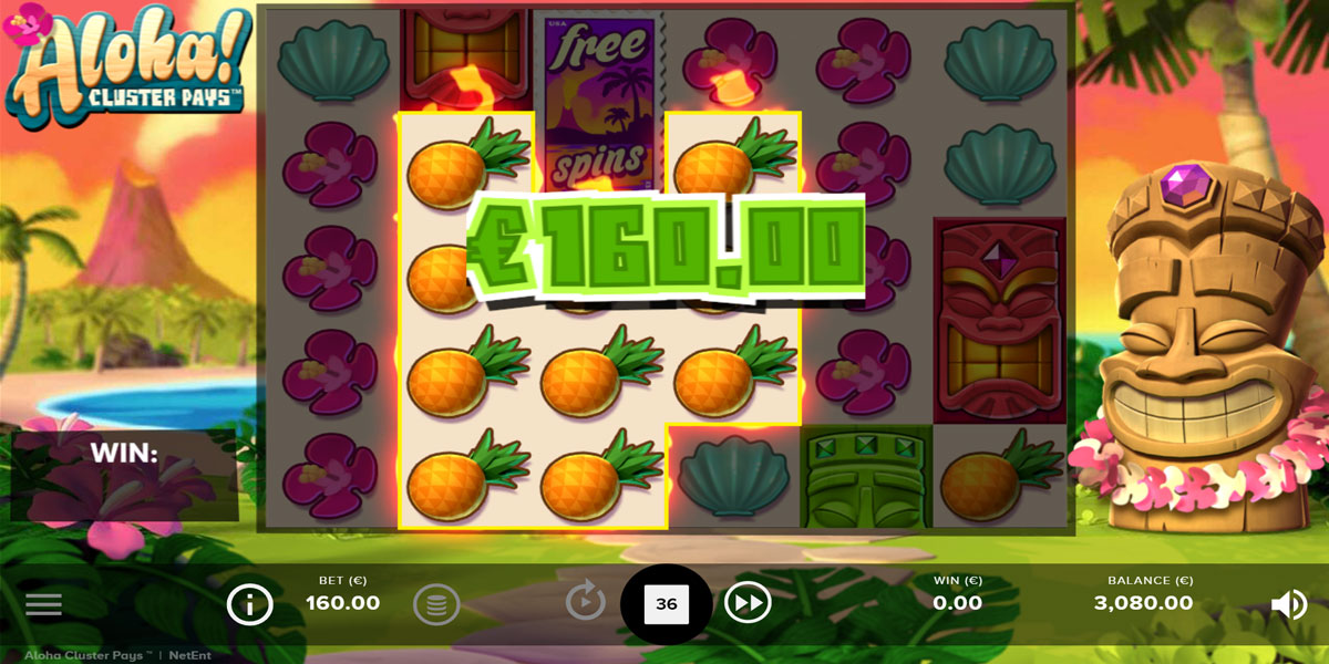 Aloha! Cluster Pays screenshot