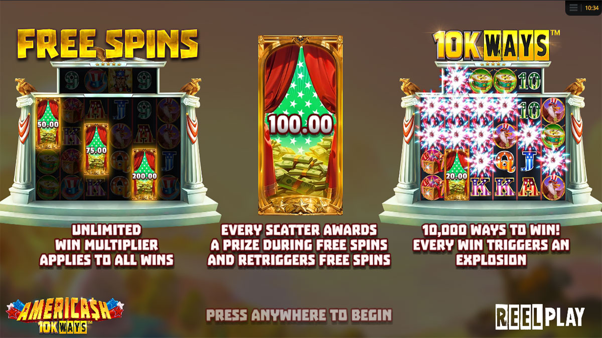 Americash 10K Ways screenshot