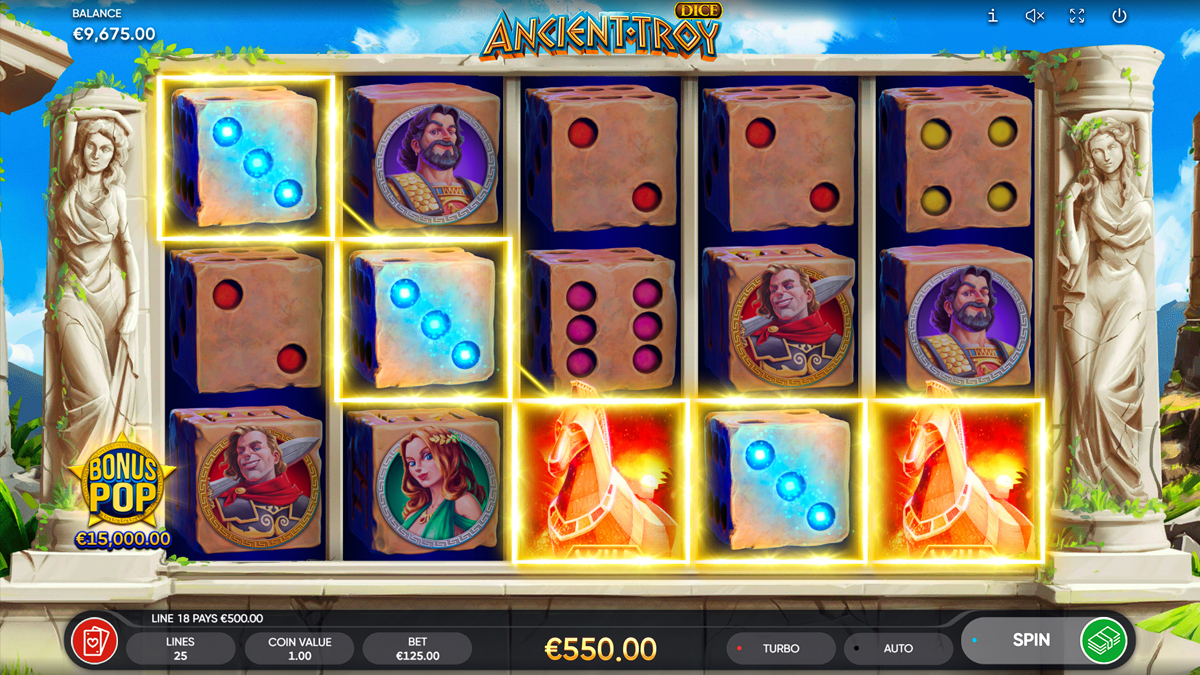 Ancient Troy Dice screenshot