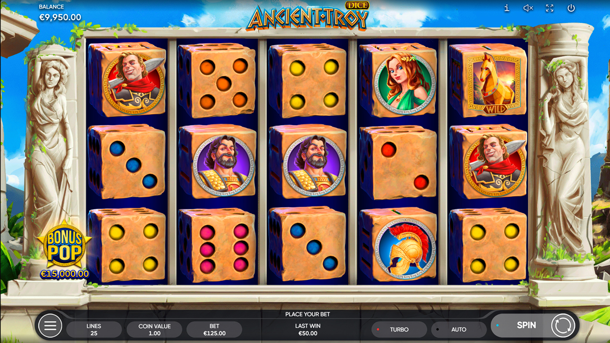 Ancient Troy Dice screenshot
