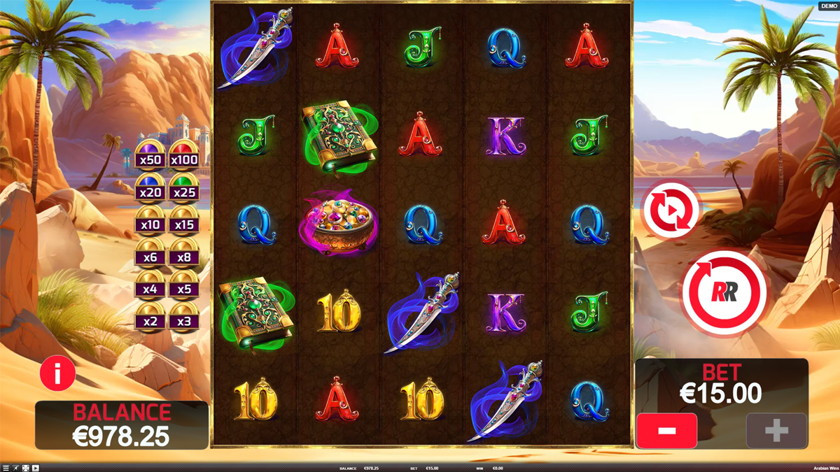 Arabian Wins screenshot