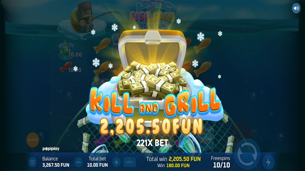 Arctic Fish and Cash screenshot