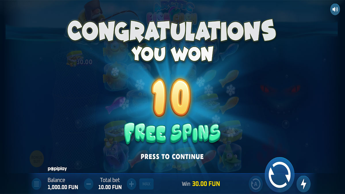 Arctic Fish and Cash screenshot