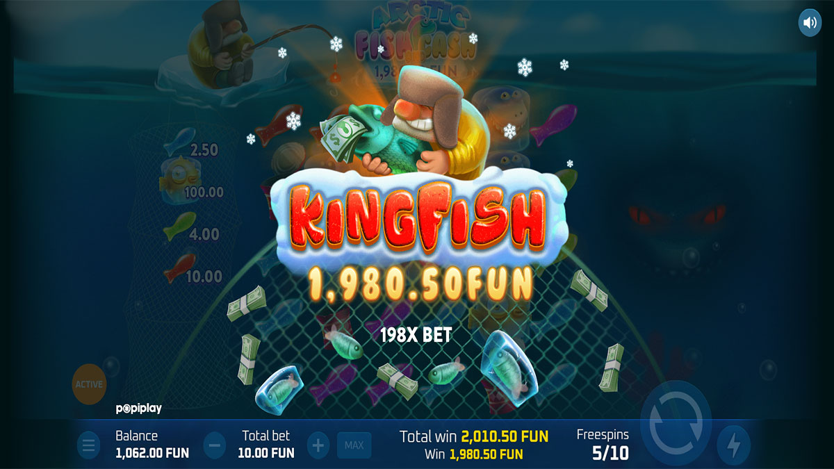 Arctic Fish and Cash screenshot