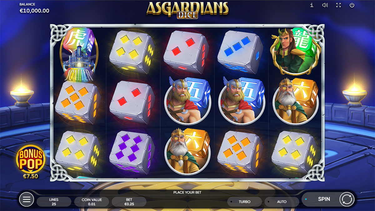 Asgardians Dice screenshot