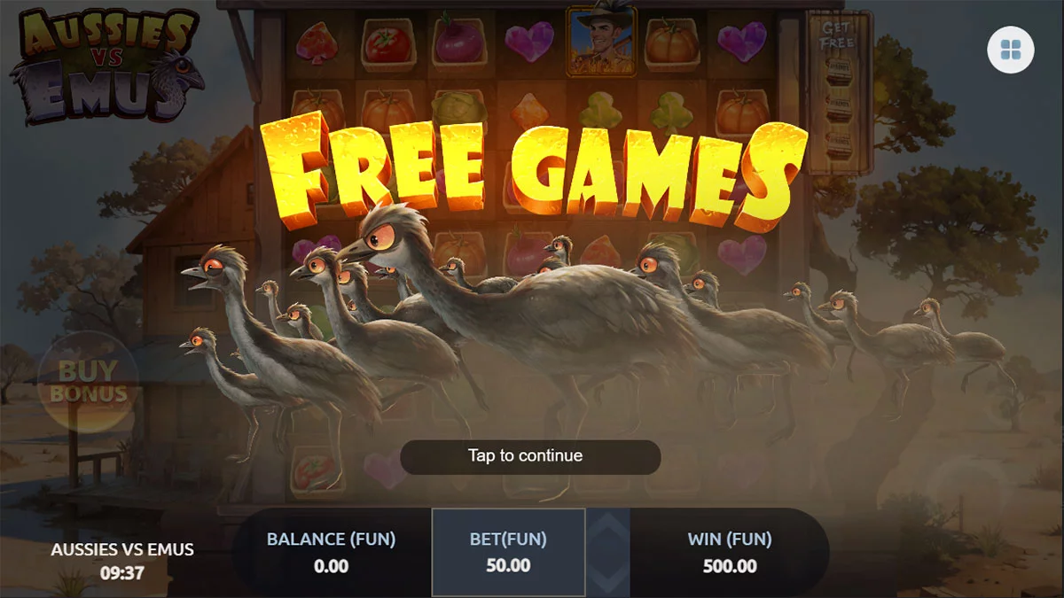 Aussies vs Emus screenshot