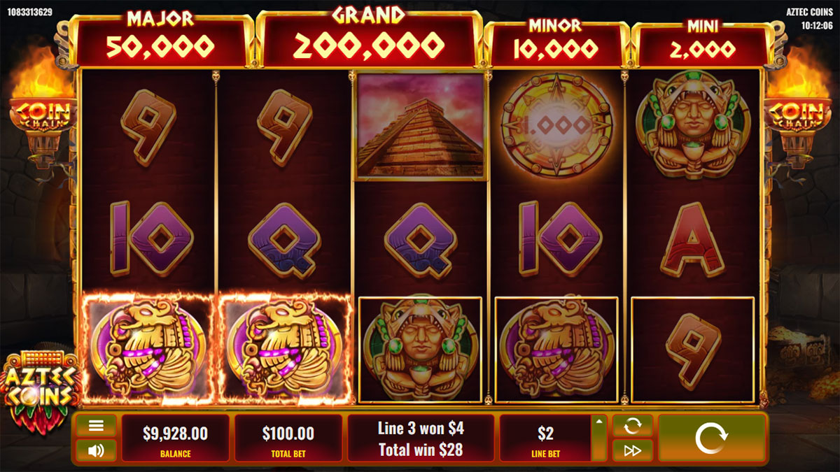 Aztec Coins screenshot