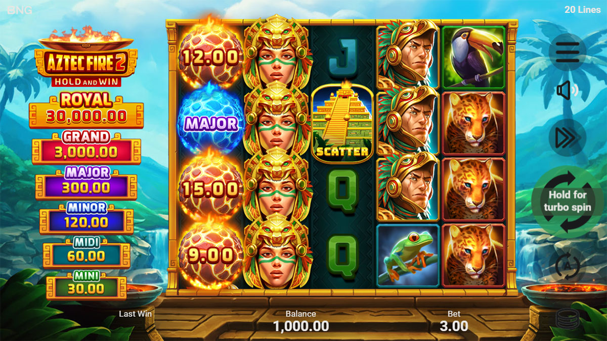 aztec fire screenshot