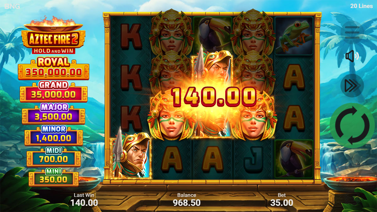 aztec fire screenshot