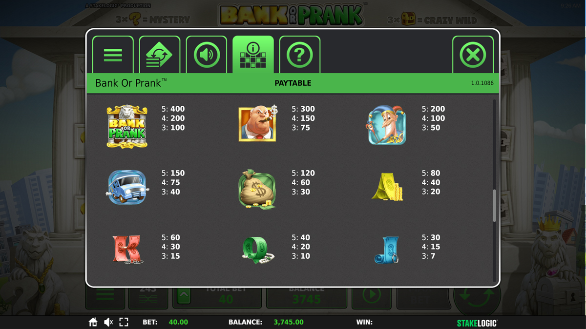 Bank or Prank screenshot