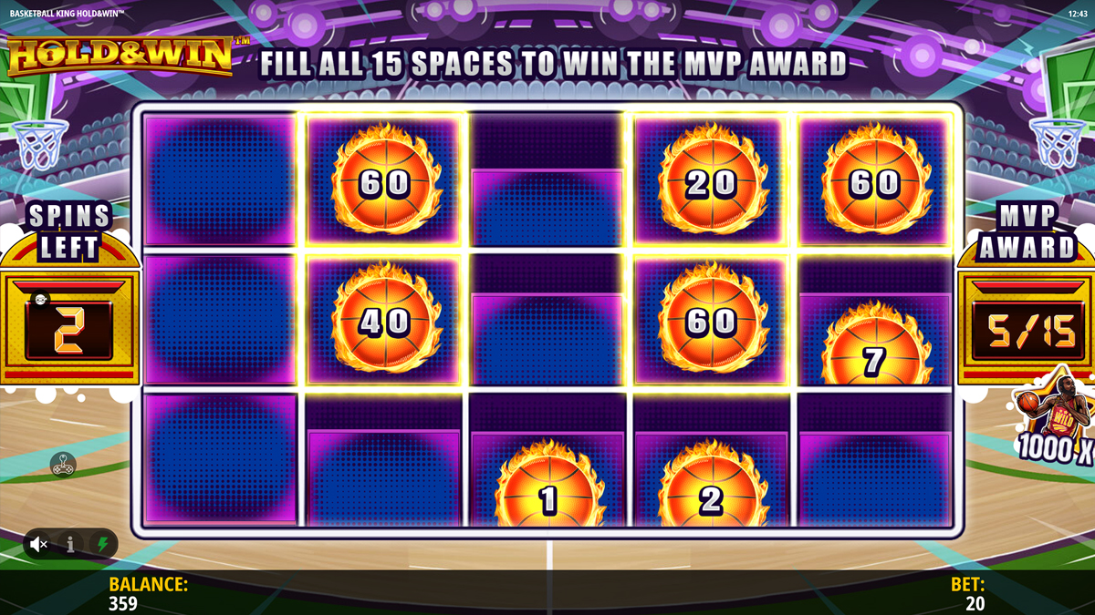 Basketball King Hold and Win screenshot