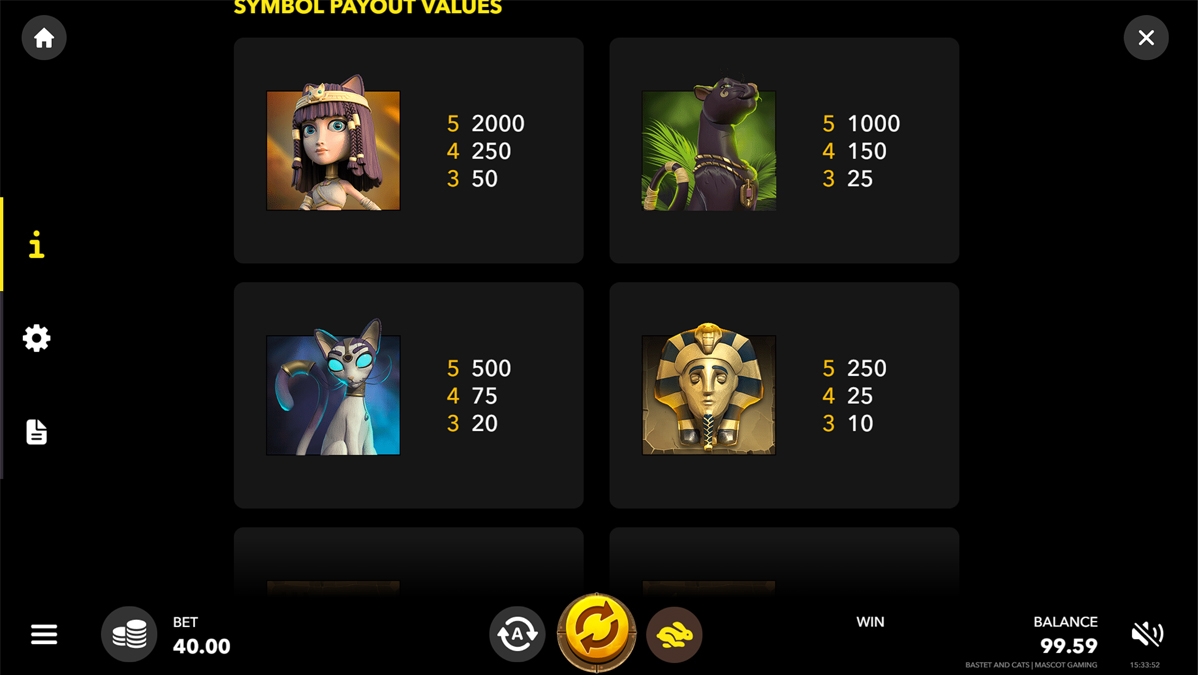 Bastet and Cats screenshot