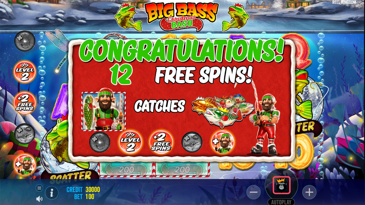 Big Bass Christmas Bash screenshot