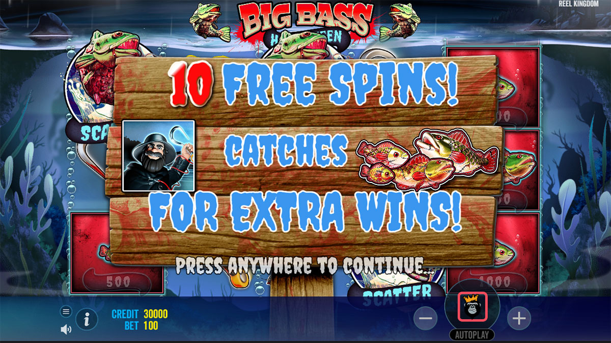 Big Bass Halloween screenshot