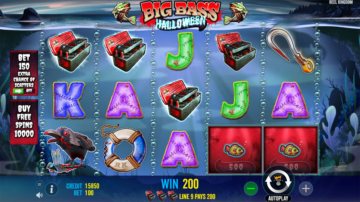 Big Bass Halloween screenshot