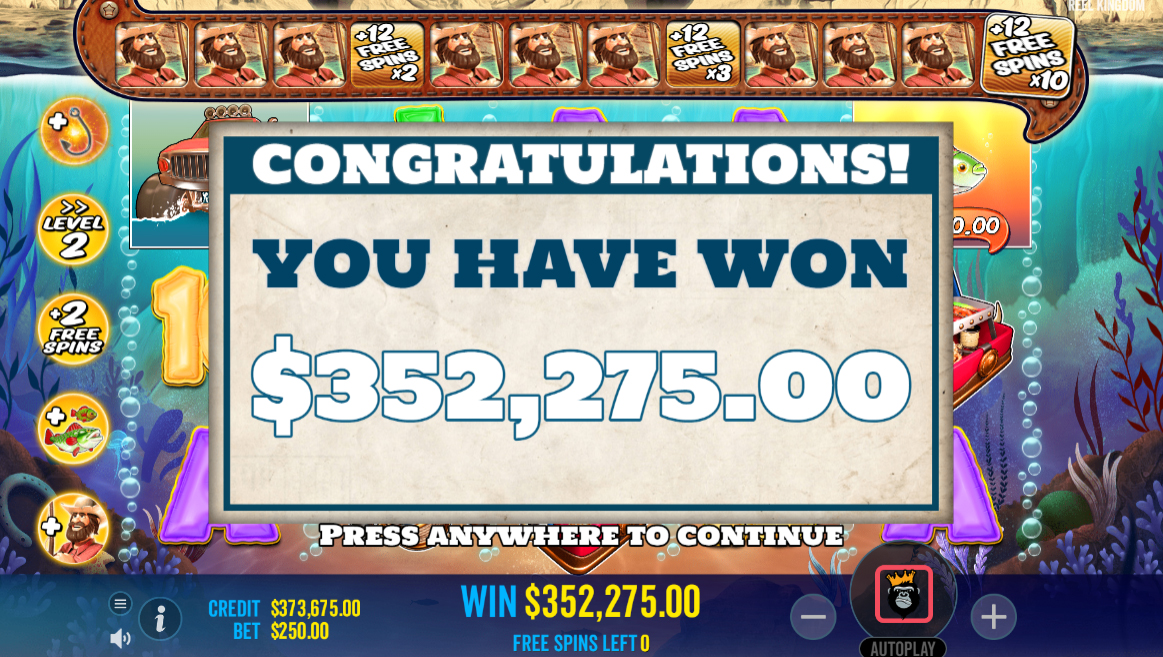 Big Bass Splash screenshot