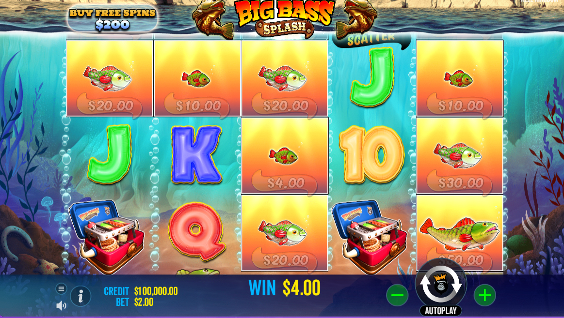 Big Bass Splash screenshot
