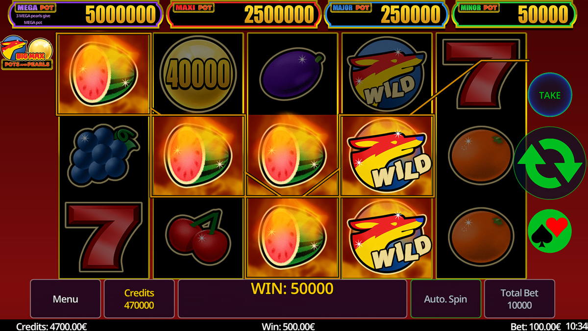 Big Max Pots and Pearls screenshot