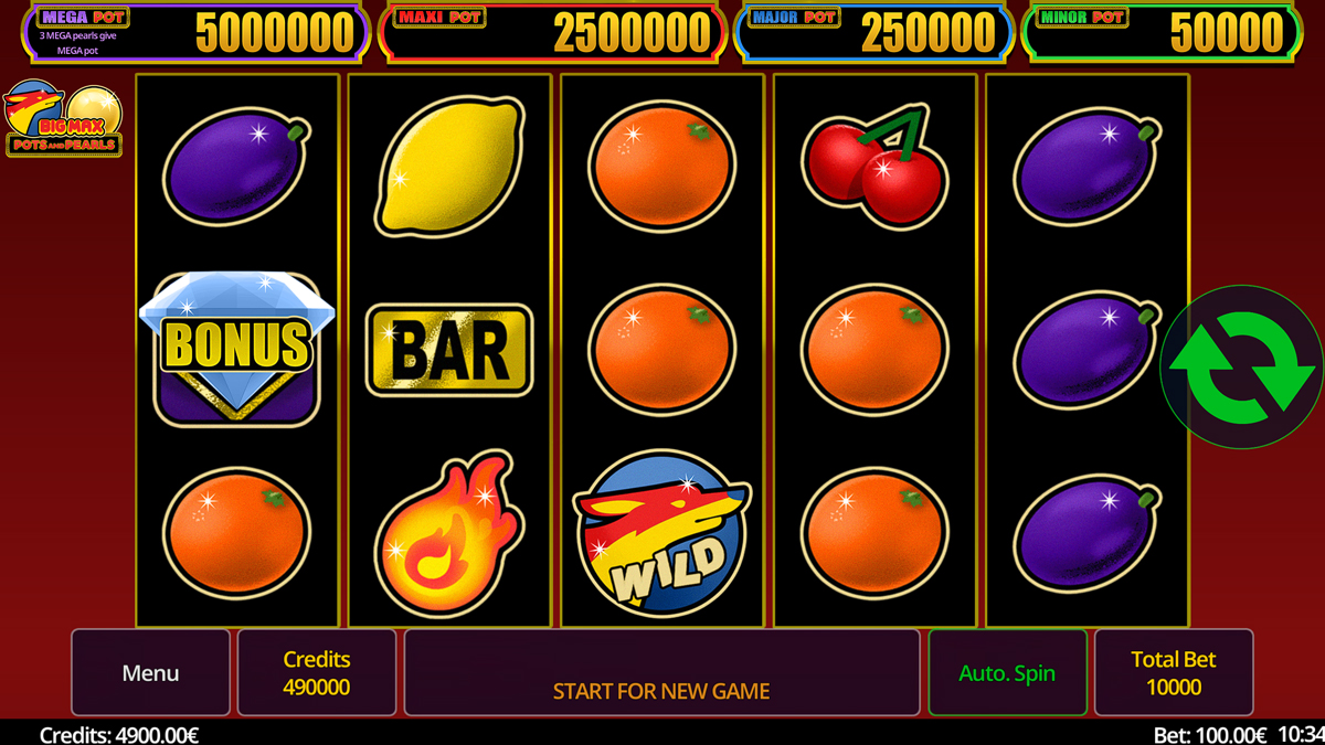 Big Max Pots and Pearls screenshot