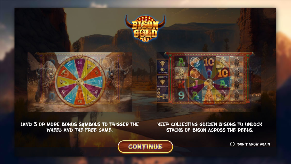 Bison Gold screenshot