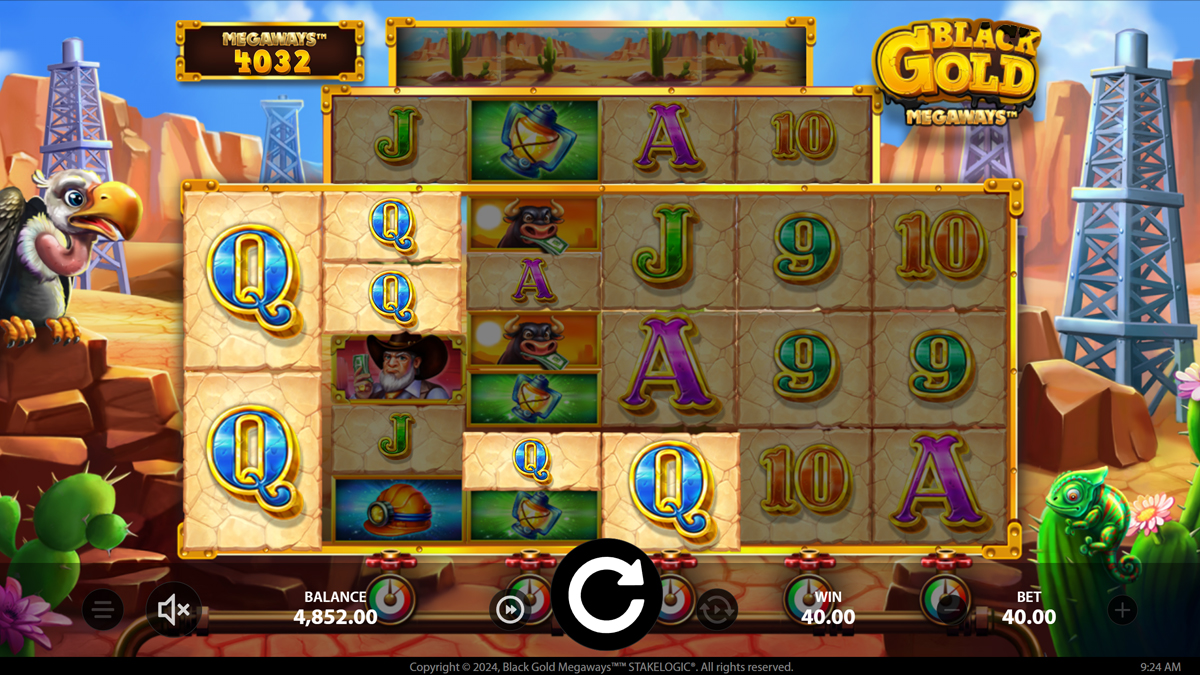 Black Gold Megaways screenshot