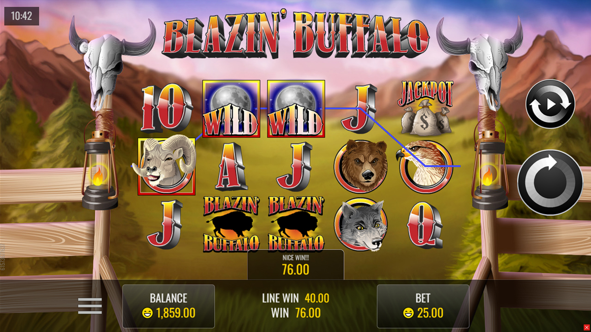 Blazin' Buffalo screenshot