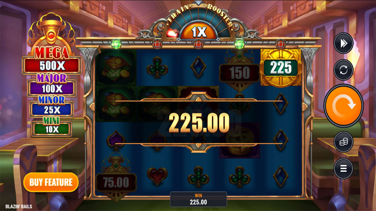 Blazin' Rails screenshot