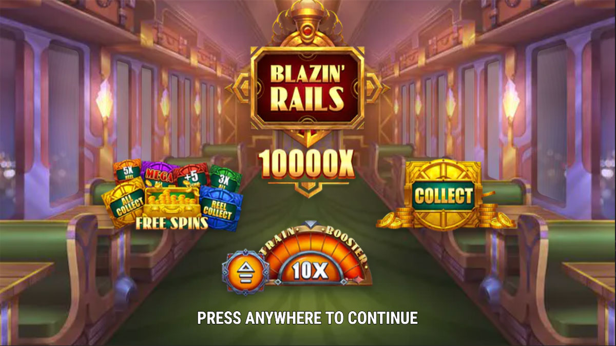 Blazin' Rails screenshot