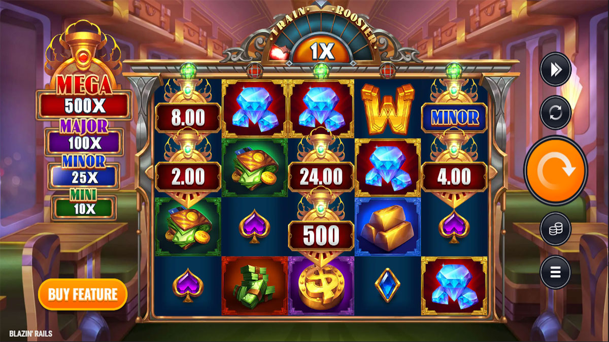 Blazin' Rails screenshot