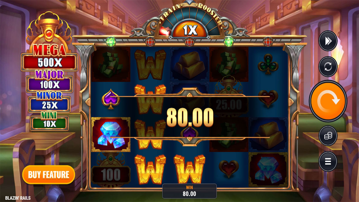 Blazin' Rails screenshot