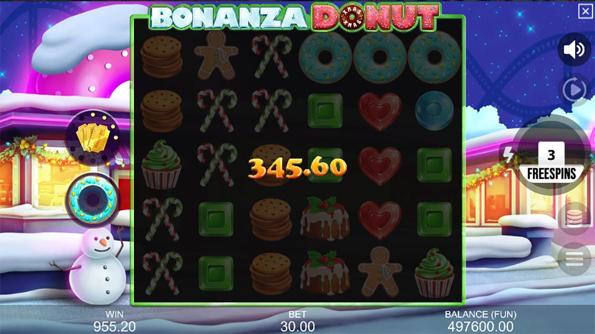 Bonanza Donut Xmas screenshot