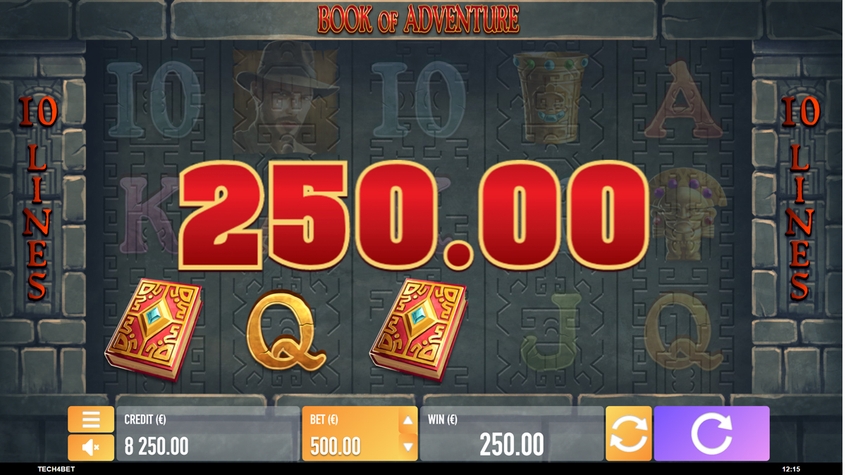 Book of Adventure (Tech4bet) screenshot