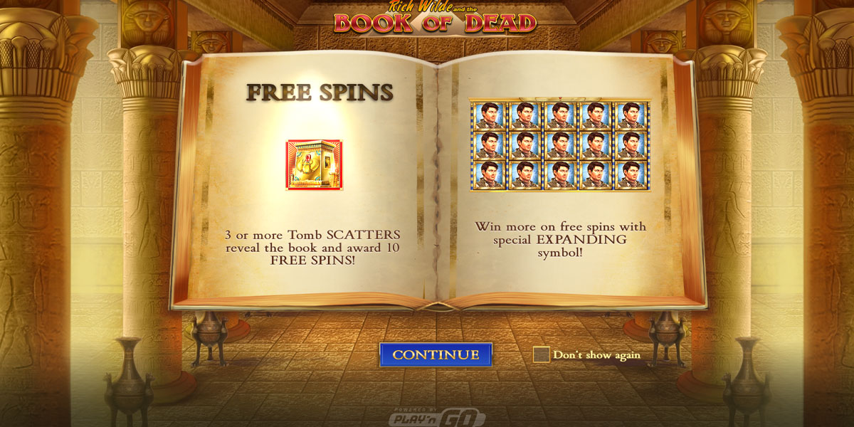 Book of Dead screenshot