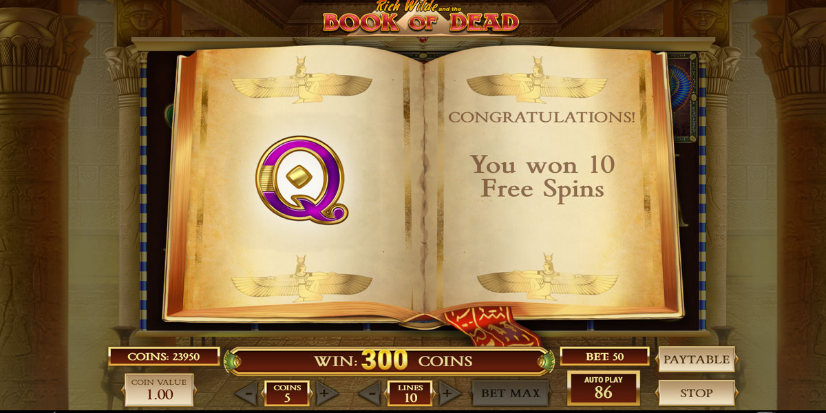 Book of Dead screenshot
