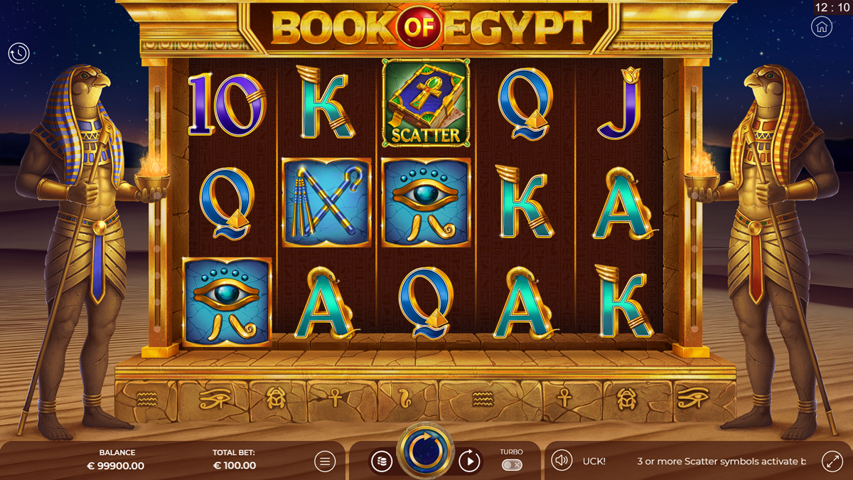 Book of Egypt (Thunderspin) screenshot
