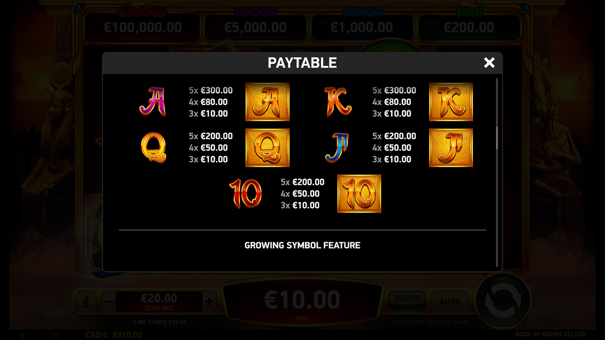 Book of Riches Deluxe screenshot