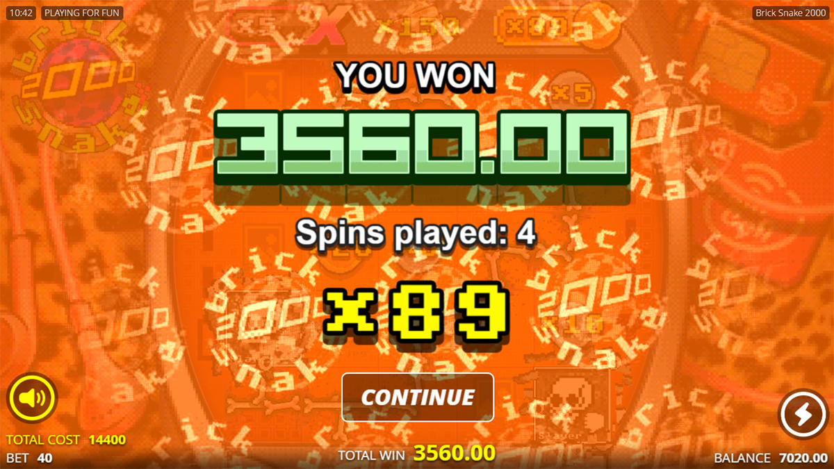 Brick Snake 2000 screenshot