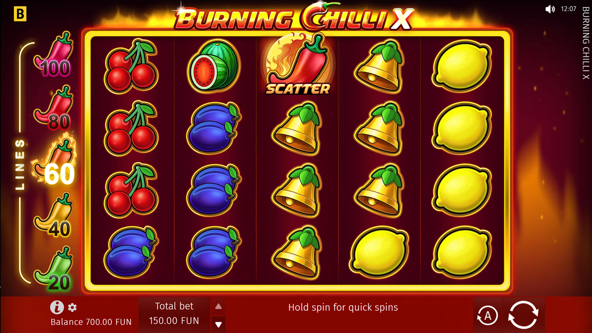 Burning Chilli X screenshot