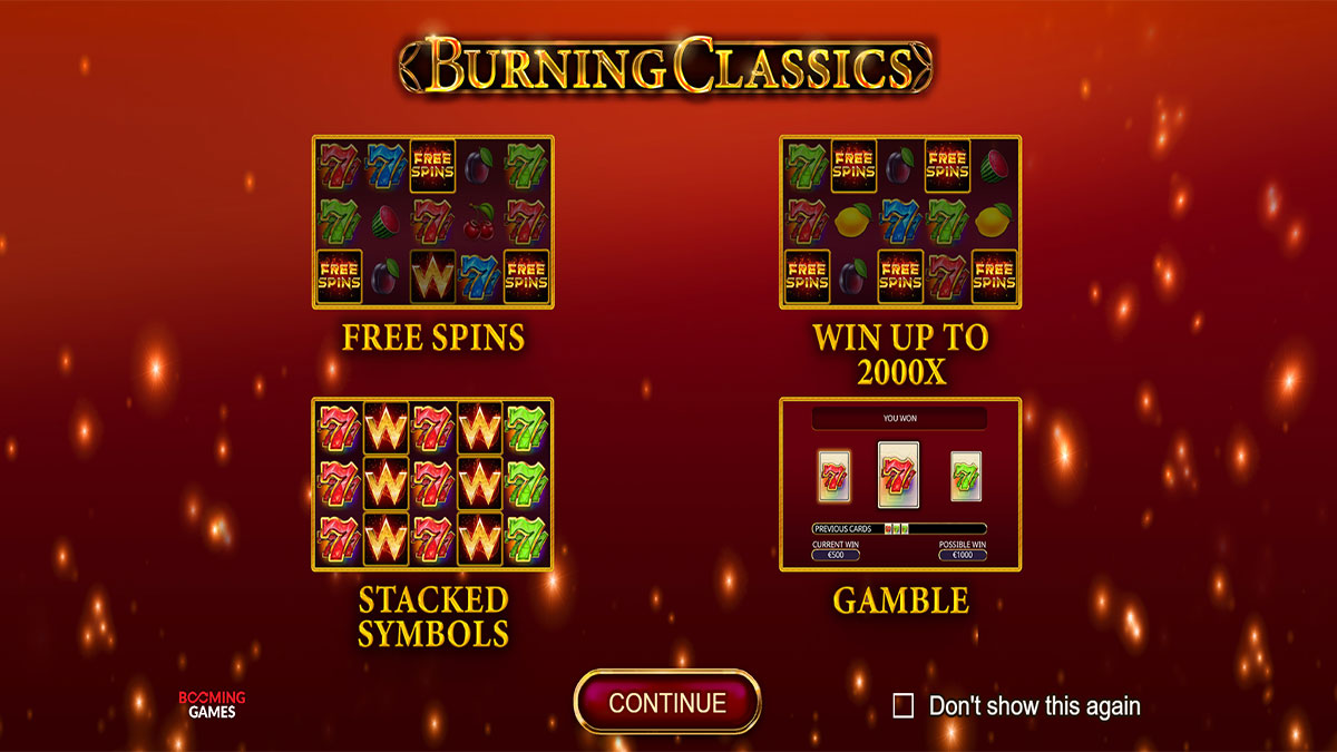 Burning Classics screenshot