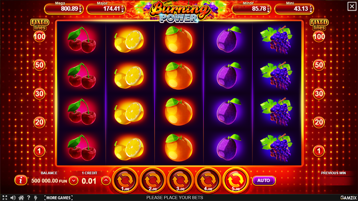 Burning Power screenshot