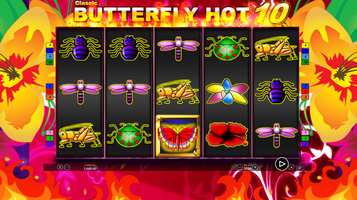 Butterfly Hot 10 screenshot