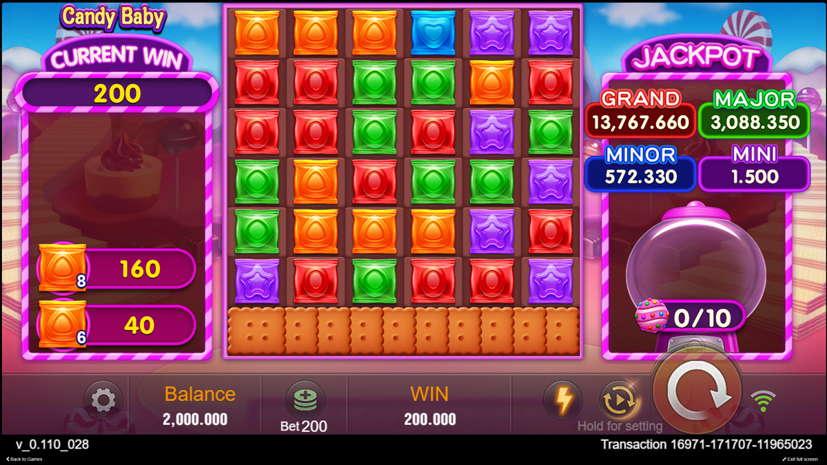 candy screenshot