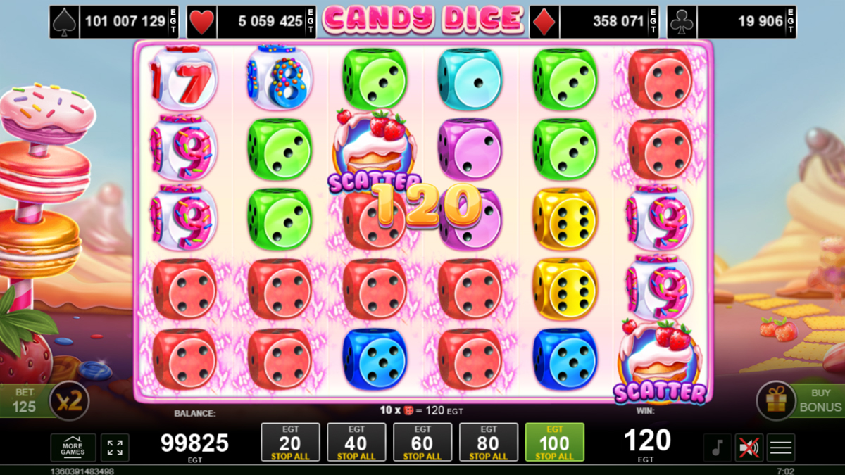 Candy Dice screenshot