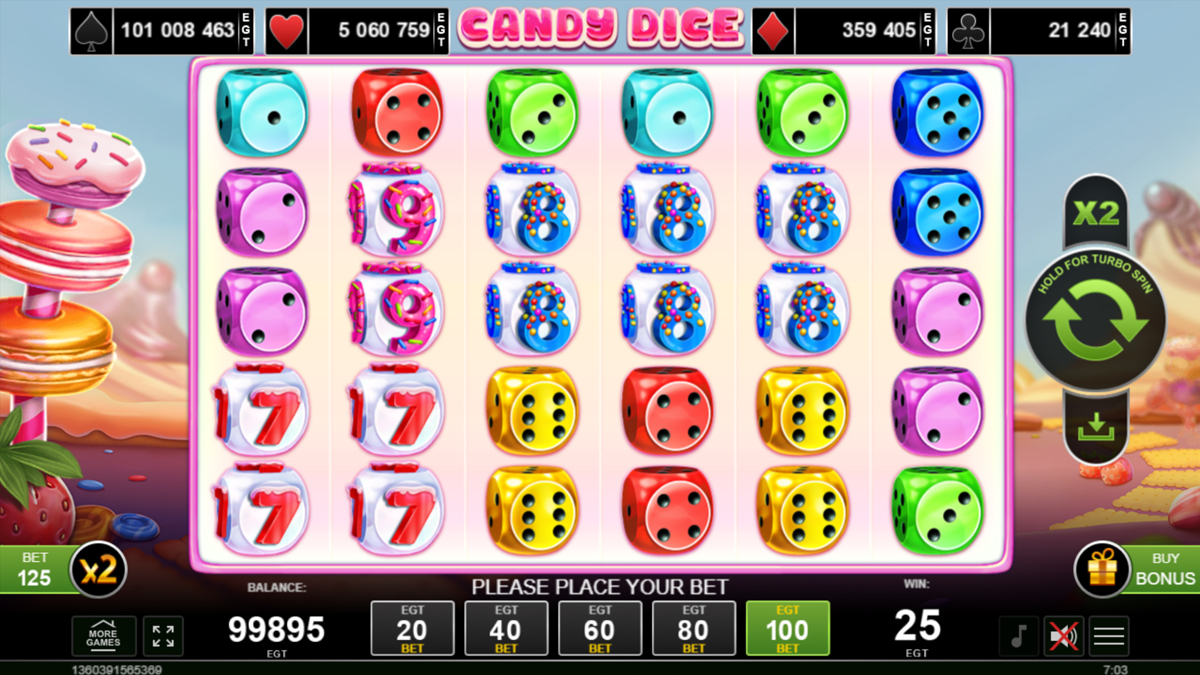 Candy Dice screenshot