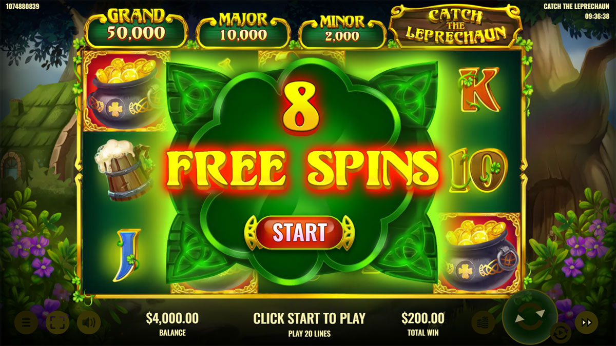 Catch The Leprechaun screenshot