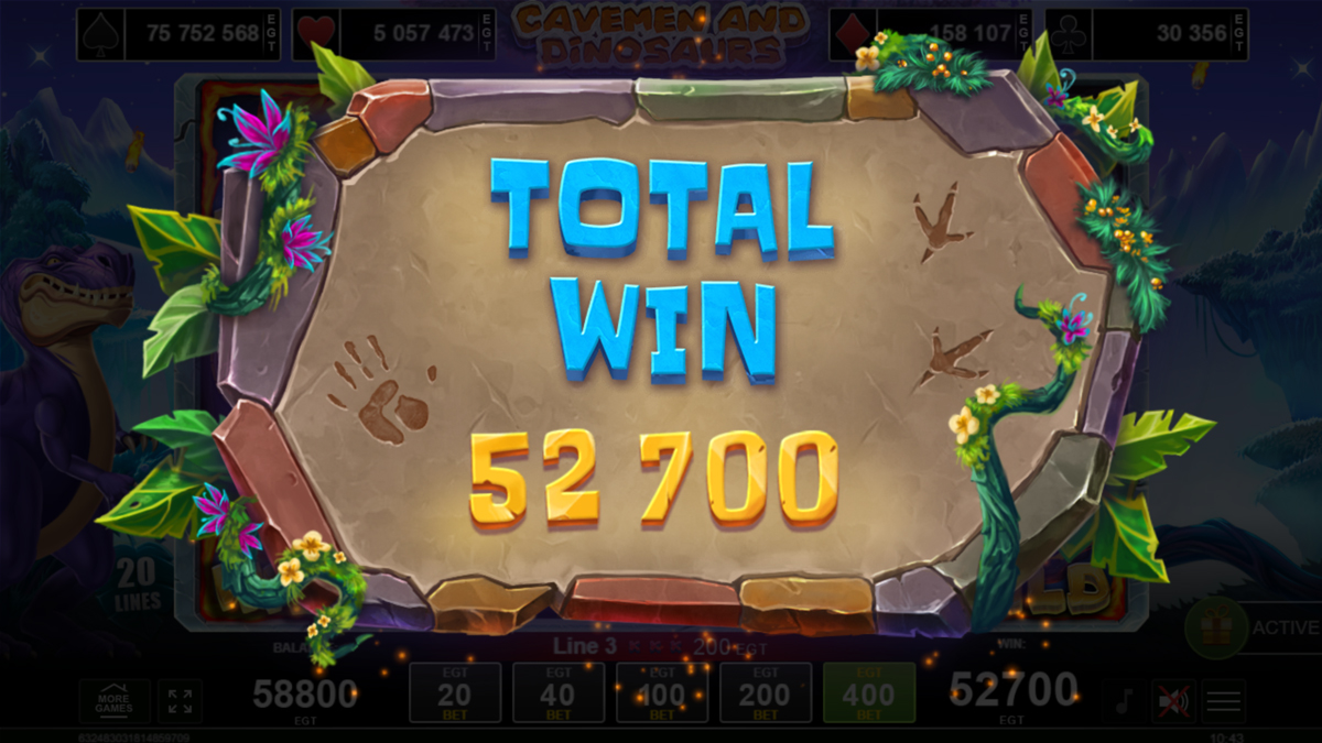 Cavemen screenshot