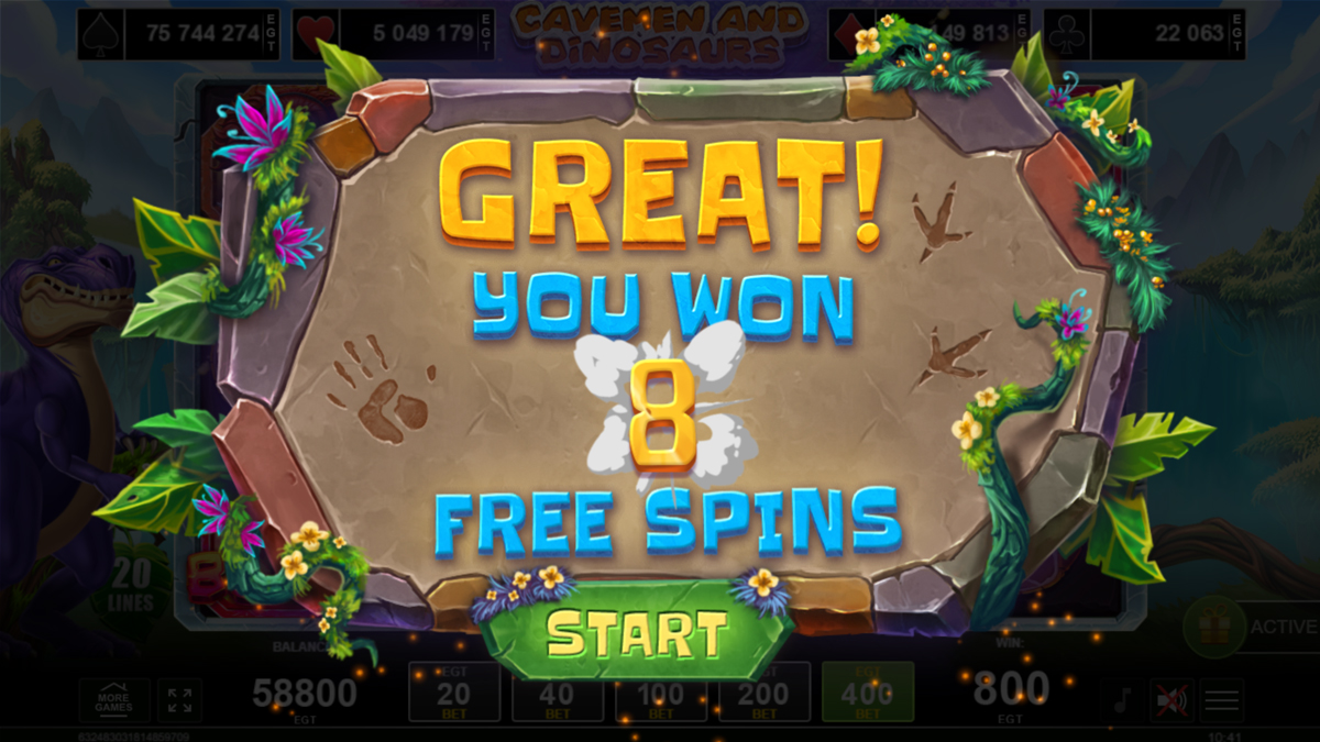 Cavemen screenshot