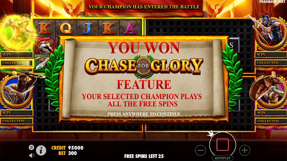 Chase for Glory screenshot