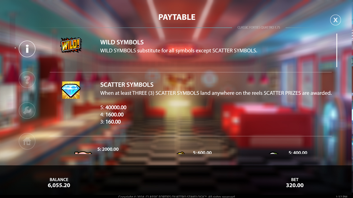 Classic Forties Quattro screenshot