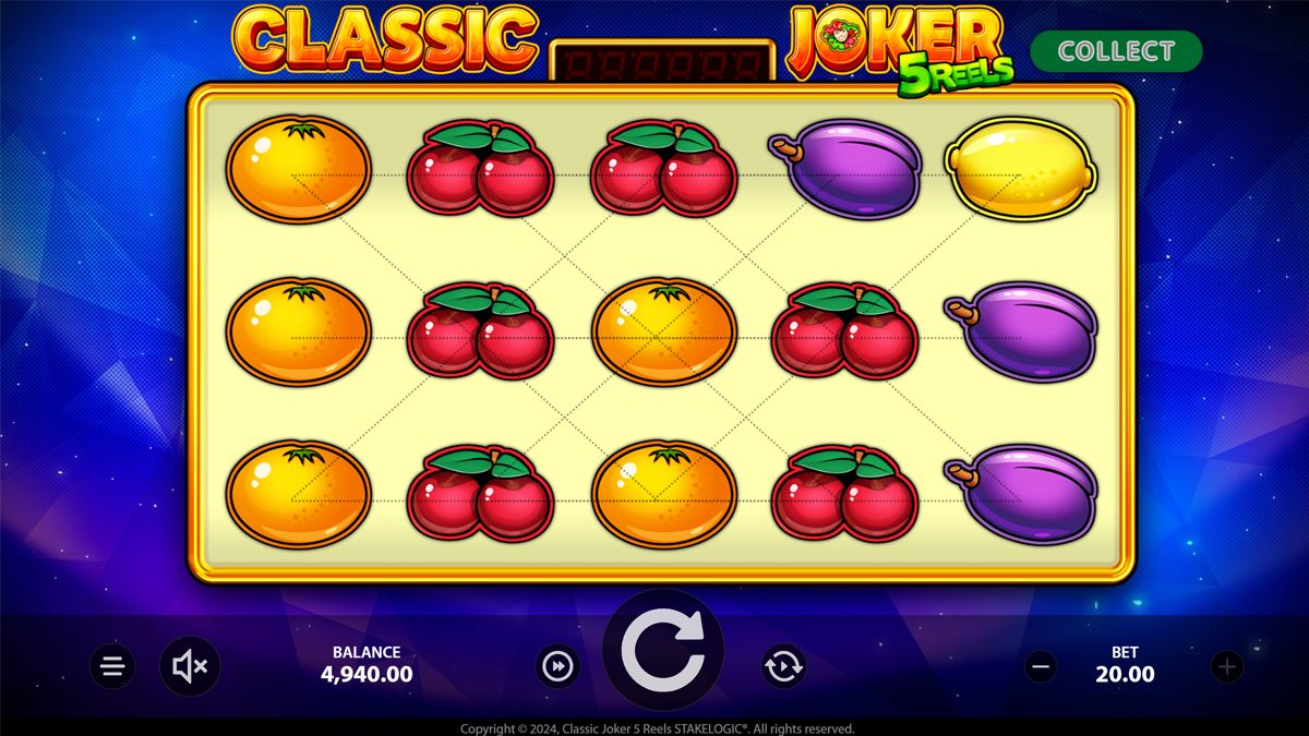 Classic Joker 5 Reels screenshot